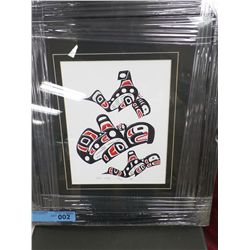 LTD EDITION NATIVE PRINT - KILLER WHALE - NUMBERED