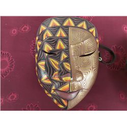 CARVED & PAINTED MASK
