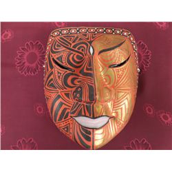 CARVED & PAINTED MASK