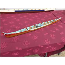 TURQUOISE CEDAR CANOE - WILFRED LEON 1980