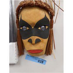 "STONE EYES & RED CEDAR HAIR" MASK - SHANNON PETER