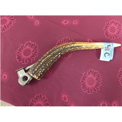 EARLY GERMAN HORN CIGAR CUTTER