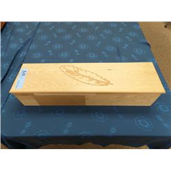 22X6 ENGRAVED FEATHERBOX