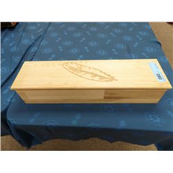 22X6 ENGRAVED FEATHERBOX