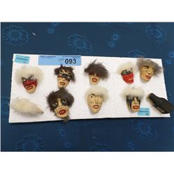 SHANNON PETERS 10 PC MINI MASK 1997 - 2002