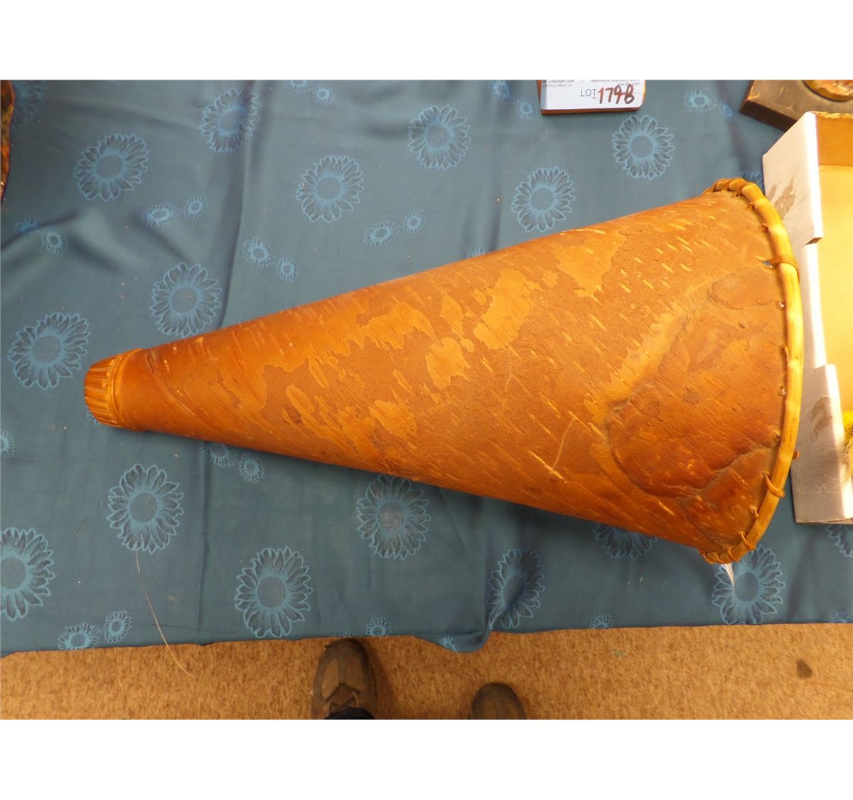 BIRCH BARK MOOSE CALL HORN