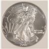 Image 2 : 2002 AMERICAN SILVER EAGLE, PCI MS-70  RARE  TRENDS PRICE $1250.00