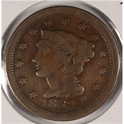 1852 LARGE CENT VF