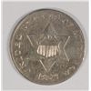 Image 1 : 1852 THREE CENT SILVER AU+