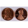 Image 1 : 1950 D CENT UNC & 1987-S CENT PROOF
