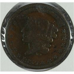 1837 HARD TIMES TOKEN VG+