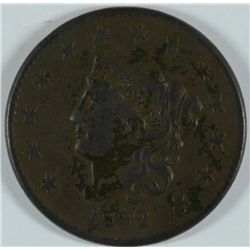 1832 LARGE CENT F/VF