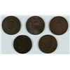 Image 2 : (5) LARGE CENTS (98, 16, 17, 19, 20)