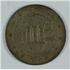Image 2 : 1853 THREE CENT SILVER VG/F