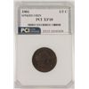 Image 1 : 1804 HALF CENT, SPIKED CHIN, PCI XF-40