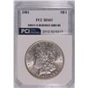 Image 1 : 1901 MORGAN SILVER DOLLAR, PCI MS-62   SCARCE IN MINT STATE!