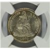 Image 2 : 1876 SEATED DIME NGC MS-64
