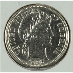 1892 BARBER DIME MS-64