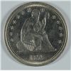 Image 1 : 1875-S SEATED QUARTER MS-62