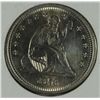 Image 1 : 1876-S SEATED QUARTER MS-63