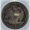 Image 3 : 1878 PROOF SEATED QUARTER PCGS PR-64 CAMEO (AWESOME TONING)