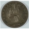 Image 1 : 1860-O SEATED HALF DOLLAR AU-53
