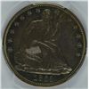 Image 2 : 1863 PROOF SEATED HALF DOLLAR PCGS PR-65 (NICE TONING)