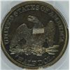 Image 3 : 1863 PROOF SEATED HALF DOLLAR PCGS PR-65 (NICE TONING)