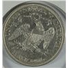Image 2 : 1870 SEATED HALF DOLLAR AU