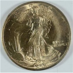 1944-D WALKING LIBERTY HALF DOLLAR MS-64 (NICE TONING)