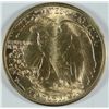 Image 2 : 1944-D WALKING LIBERTY HALF DOLLAR MS-64 (NICE TONING)