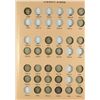 Image 1 : LARGE COLLECTION OF DIMES IN DANSCO ALBUM. 1892-2005 (251 COINS TOTAL)