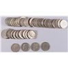 LOT OF (74) SILVER ROOSEVELT DIMES PRE - 1964