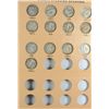 Image 3 : STANDING LIBERTY QUARTER PARTIAL SET IN DANSCO ALBUM--23 COINS INCLUDING