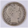 Image 1 : 1910-S BARBER HALF DOLLAR, F/VF