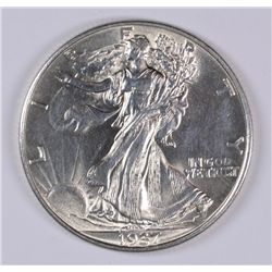 1937 WALKING LIBERTY HALF DOLLAR, MS-63