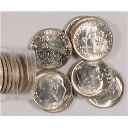 ROLL OF SILVER ROOSEVELT DIMES
