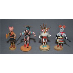 FOUR KACHINAS