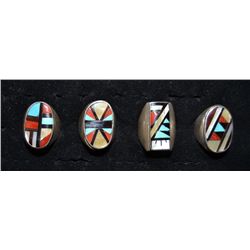 FOUR NAVAJO RINGS