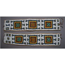 SIOUX BEADED ARM BANDS