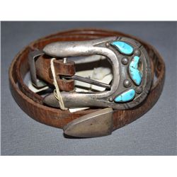 NAVAJO RANGER BUCKLE SET