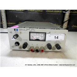 HP 6289A DC POWER SUPPLY (print sequence:) 61462