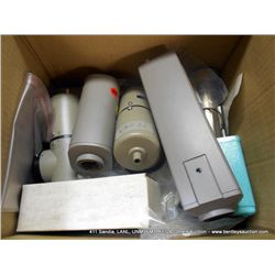 BOX: MISCELLANEOUS ELECTRONICS ORIEL (print sequence:) 61407