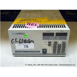 LLS9040 CONTROL (print sequence:) 61440