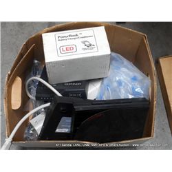 BOX: MISCELLANEOUS CONNECTORS AND ELECTRICAL COMPONENTS (print sequence:) 61403