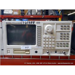 HP 3589A SPECTRUM / NETWORK ANALYZER W/ OPTIONS 105 106 (print sequence:) 61388