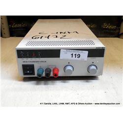 XANTREX XHR-60-18 DC POWER SUPPLY (print sequence:) 61472