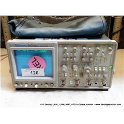 TEKTRONIX 2465 300 MHZ OSCILLOSCOPE (print sequence:) 61469