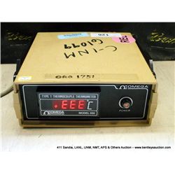 OMEGA 650 THERMOCOUPLE THERMOMETER (print sequence:) 61099