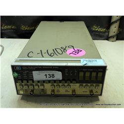 HP 8116A PULSE FUNCTION GENERATOR 50 MHZ (print sequence:) 61089